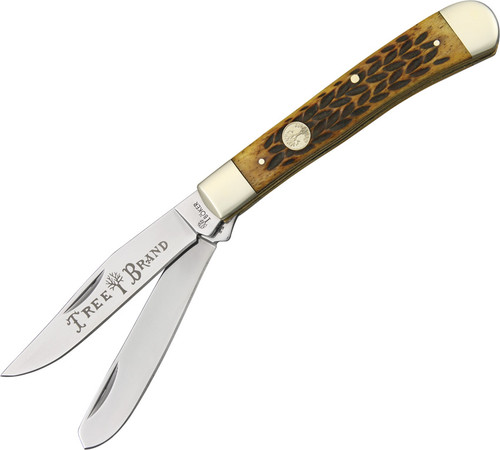 Boker Trapper Brown Bone Knife