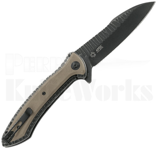 CRKT Ochs Apoc Linerlock Knife Tan G-10 5380 l For Sale