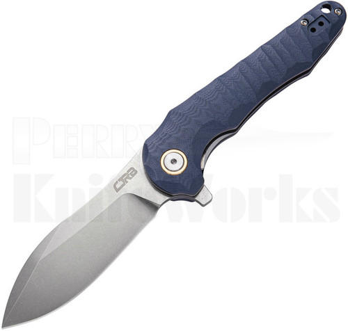 CJRB Cutlery Mangrove Liner Lock Knife Blue G-10