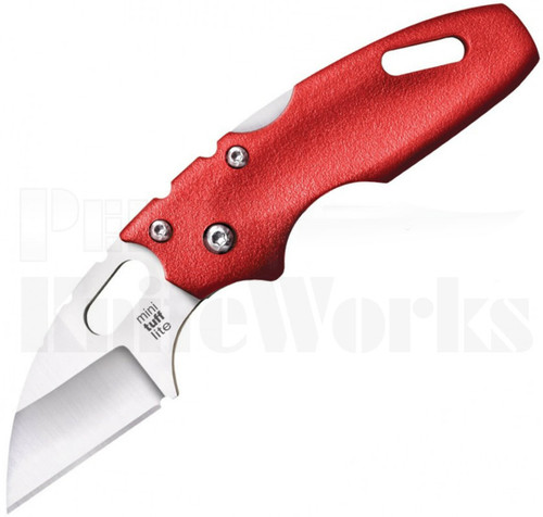 Cold Steel Mini Tuff Lite Tri-Ad Lock Knife Red 20MTR