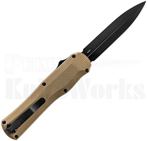 Benchmade Autocrat D/A OTF Automatic Knife Brown 3400BK-2 l For Sale