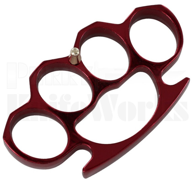 Devils Fist Heavy Duty Red Belt Buckle Knuckle Weight