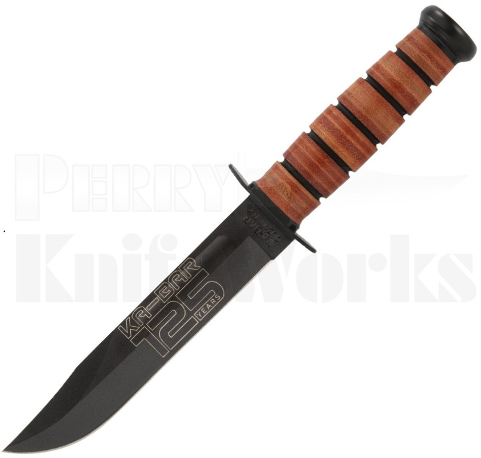 KaBar 125th Anniversary USMC Fixed Blade Knife 9226