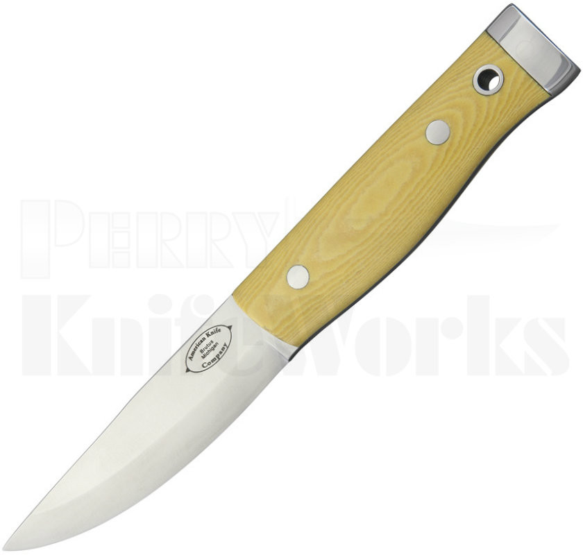 American Knife Company Compact Forest Knife Ivory Micarta