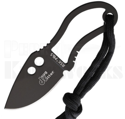 Doug Ritter RSK Mk5 Survival Fixed Blade Knife Black DRMK5K