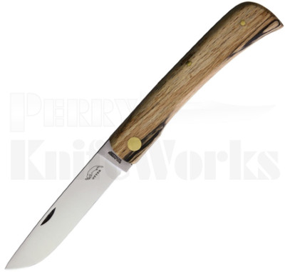 Otter Knives Large Hippekniep Slip Joint Knife Ice Beech