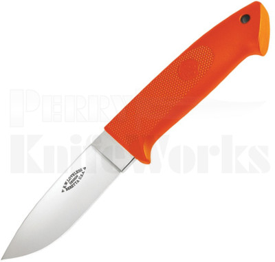 Beretta Knives Loveless Style Drop Point Hunter Knife l Orange Zytel