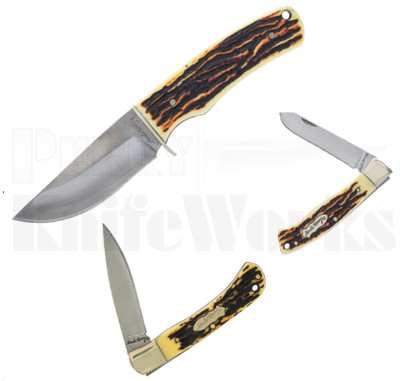 Uncle Henry Fixed Blade w/Two-Folders Combo 1183282