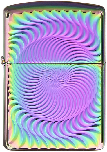 Zippo FULL CIRCLE 2015年コレクタブル Zippo Full Circle 2015 Collectible Armor Spectrum Finish Lighter