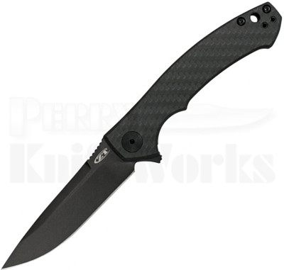 Zero Tolerance 0450CF Carbon Fiber Flipper Knife (Black)