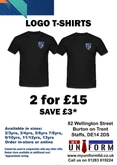 Holy Trinity PE Top Offer (2 for £15)