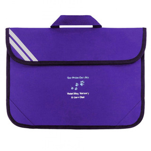 Violet Way Nursery Bookbag (with logo)