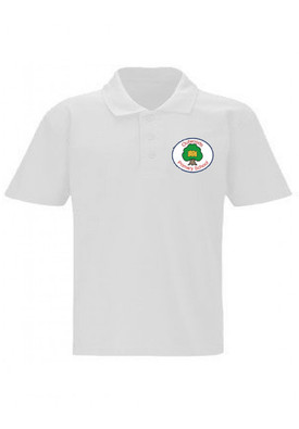 Outwoods White Unisex Polo Shirt