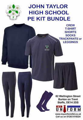 John Taylor High School UNISEX PE Kit Bundle (Senior)