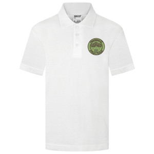 Needwood C of E Primary School White Unisex Polo Shirt