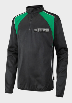 de Ferrers Academy PE Quarter Zip Top (Junior)