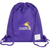 Violet Way Academy PE Bag (with logo)