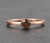 Sienna Brown Diamond Engagement Ring 14K Rose Gold Solitaire