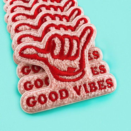 Good Vibes Chenille Patch