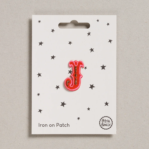 Letter J Patch Circus Font