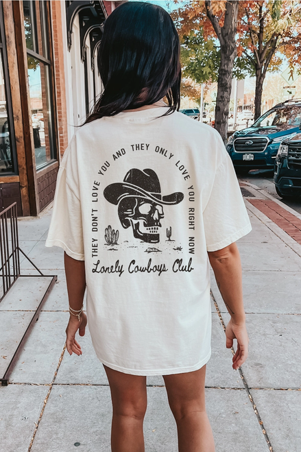 LONELY COWBOYS CLUB T SHIRT
