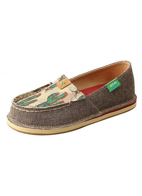 YOUTH SLIP ON MOCCASINS - DUST/CACTUS YCL0001