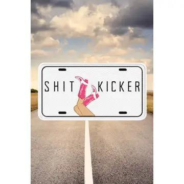 Sh*T Kicker License Embroidered Patch