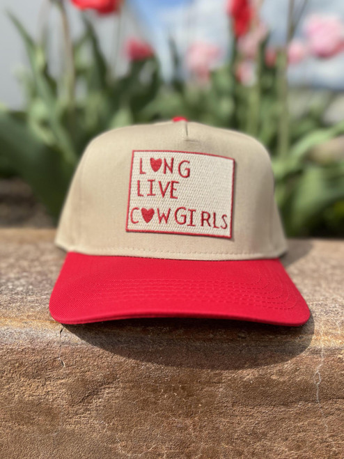 EXCLUSIVE BOOT LADY TRUCKER HAT - LONG LIVE COWGIRLS