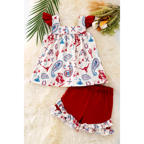 Paisley Printed Tunic & Short