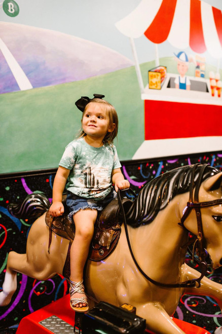 Gina Kids Cactus & Cowboy Matchbook Tee