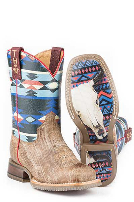 AWESOME AZTEC / BULL SKULL Sole 14-018-0077-0852
