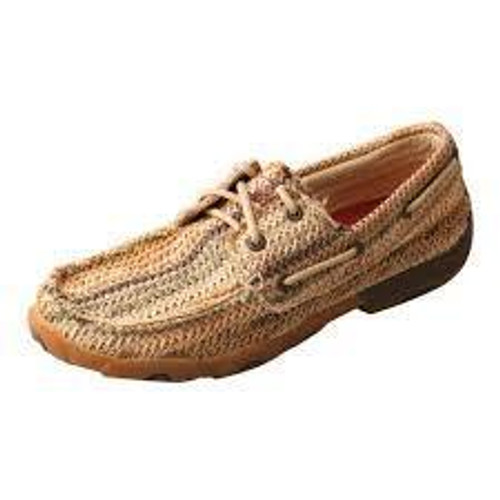 YOUTH DRIVING MOCCASINS - BOAT/MULTI PATTERN YDM0037