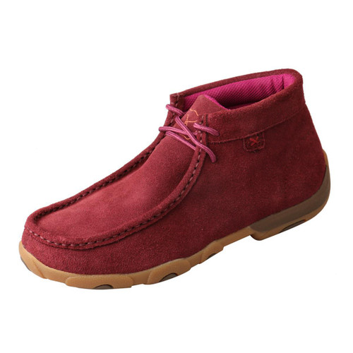 WOMENS DRIVING MOCCASINS - WINE WDM0122