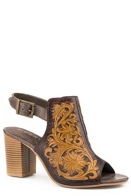 WOMENS ROPER SANDAL - MIKA/BROWN