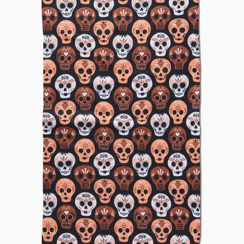 Day of the Dead Skulls Tea Towel