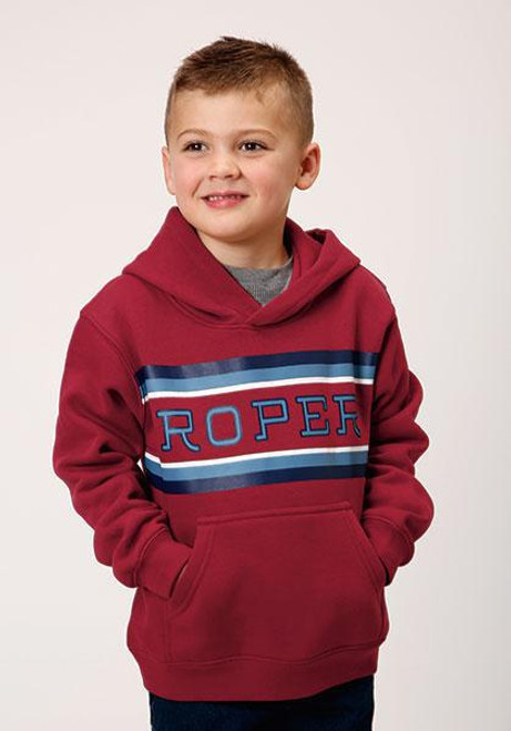 BOYS ROPER LONG SLEEVE SWEATSHIRT W/ HOOD 03-397-0300-6618