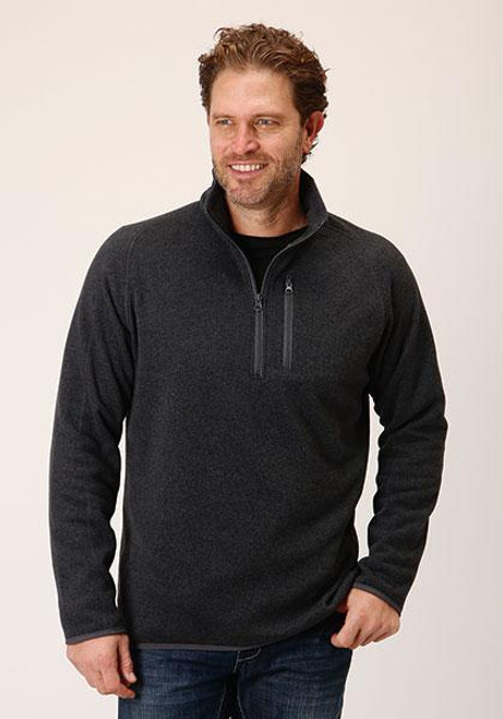 MENS STETSON SWEATER BONDED SWEATER KNIT PULLOVER - 11-014-0120-6074