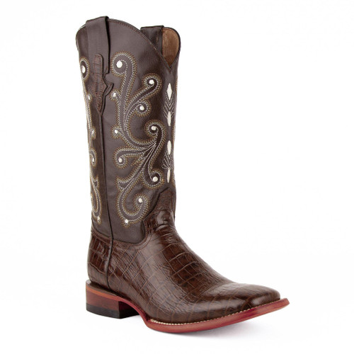 Men's Print Mustang S-Toe Choc