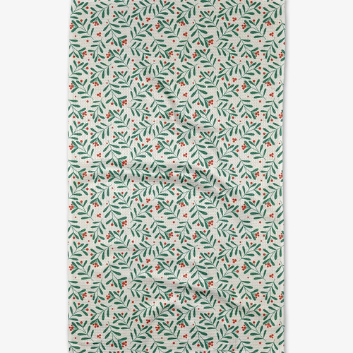 Merry Berry Cherry Red Tea Towel