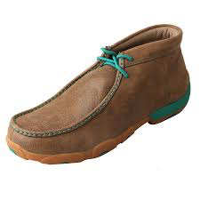 MENS DRIVING MOCCASINS - BOMBER/LUSH GREEN MDM0041