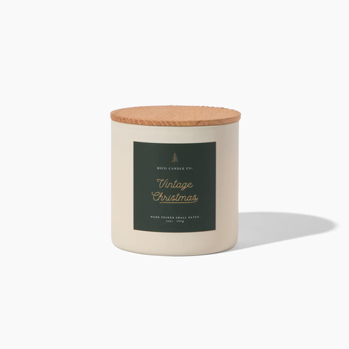 Vintage Christmas Candle
