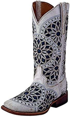 Ladies Mandala White S-Toe