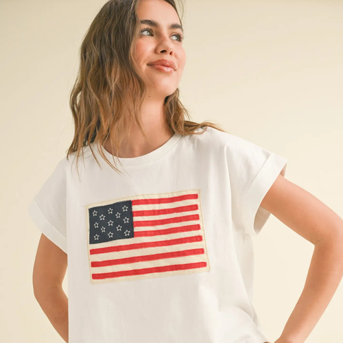 Flag Cotton Top