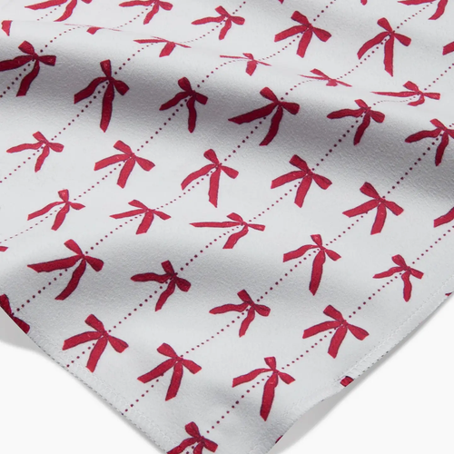 Little Bows and Pearls Dinner Napkin Set