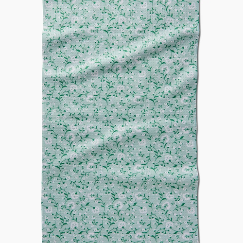 Plumbago Bloom Tea Towel