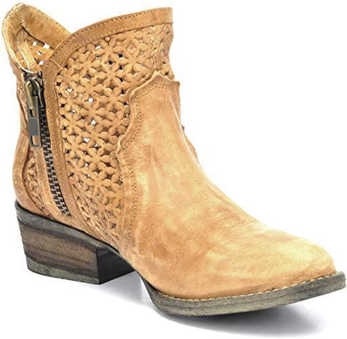 LD TAN CUTOUT SHORTIE