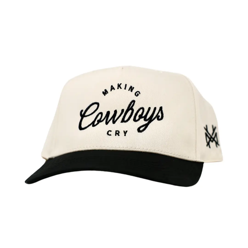 Mhc Making Cowboys Cry Trucker Hat - Black/Natural Otto
