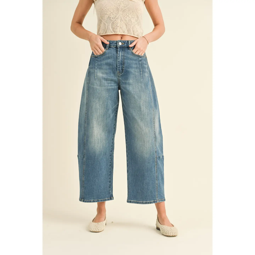 Loose Fit Denim Pants