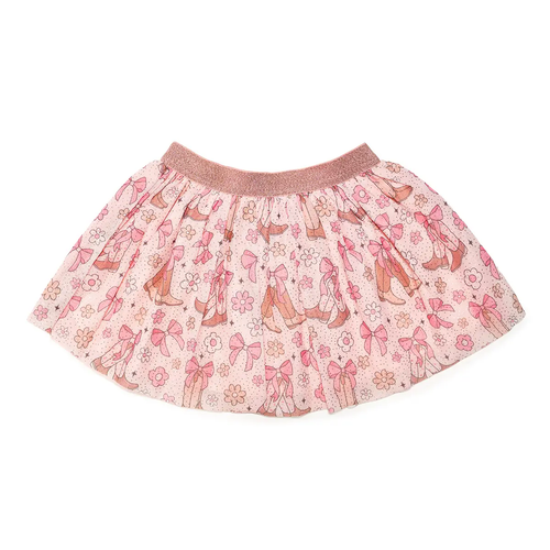 Coquette Cowgirl Tutu - Kids Dress Up Skirt