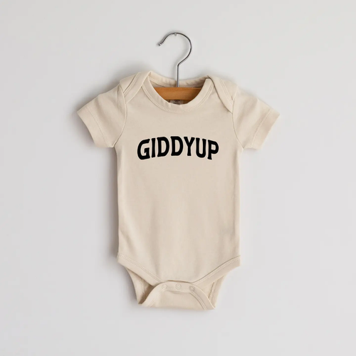 Giddyup Modern Organic Baby Bodysuit